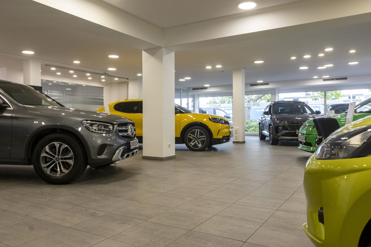 dealer showroom