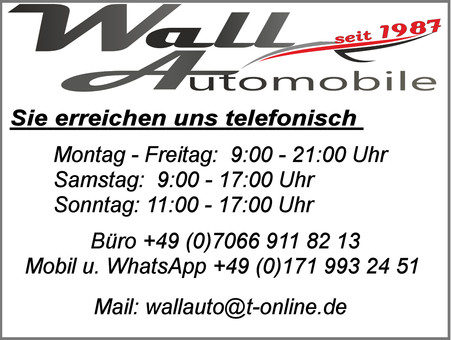 WALL AUTOMOBILE Roger Wall Logo