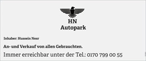 HN Autopark Logo