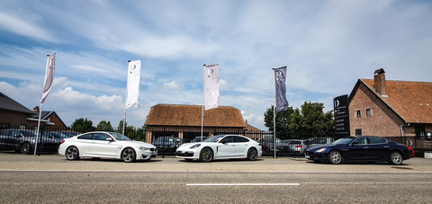 Premium Car Company Logo