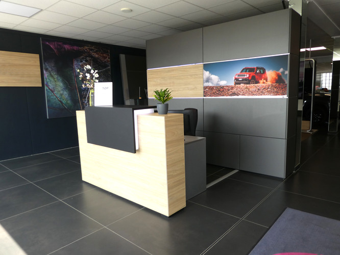 dealer showroom