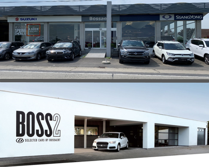 Garage Bossaert Ieper / BOSS2 Logo