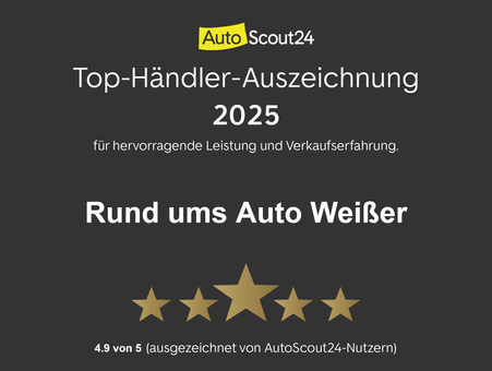 Rund ums Auto Weißer Logo
