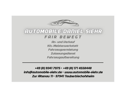 Automobile Daniel Siehr Logo