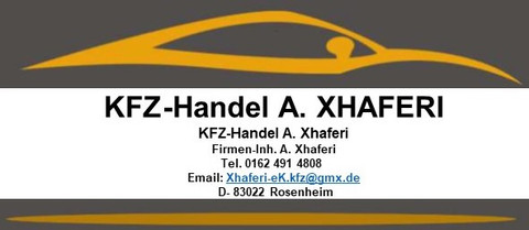 KFZ-Handel A. Xhaferi Logo