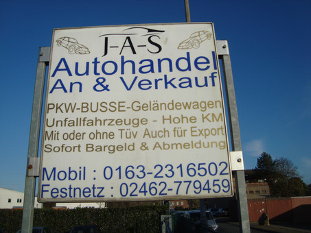 J-A-S Autohandel Logo