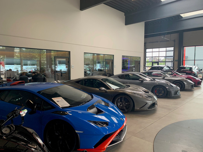 dealer showroom