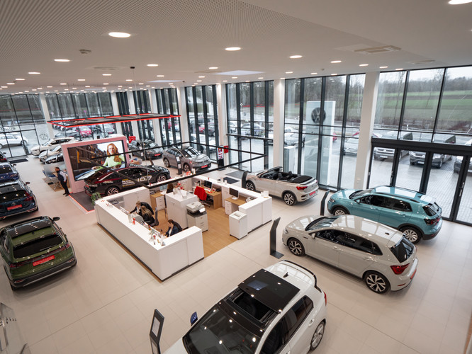 dealer showroom