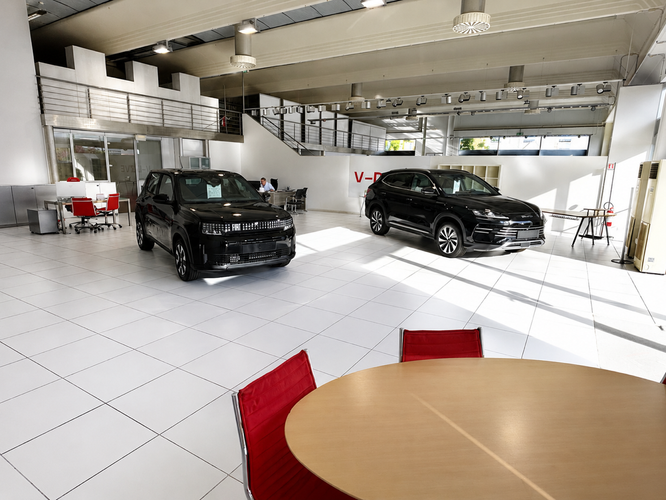 dealer showroom