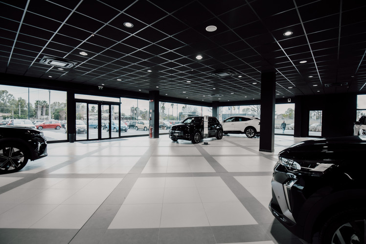 dealer showroom