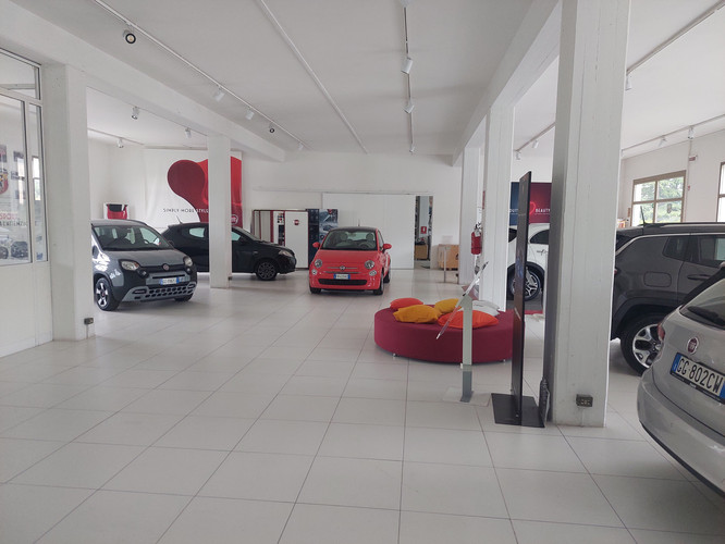 dealer showroom