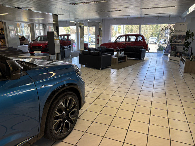 dealer showroom