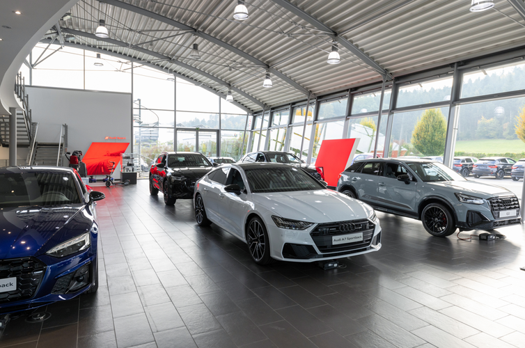 dealer showroom