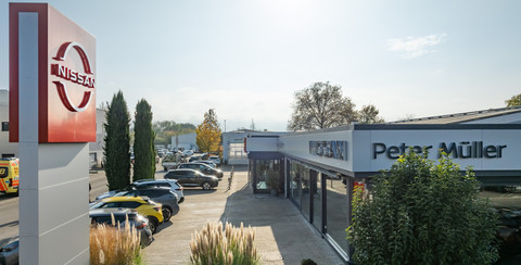 Autohaus Peter Müller GmbH Nissan Vertragshändler Logo