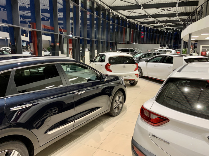 dealer showroom