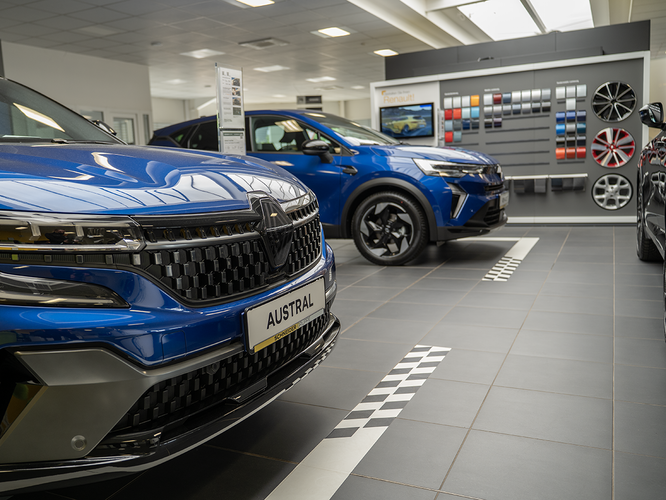 dealer showroom