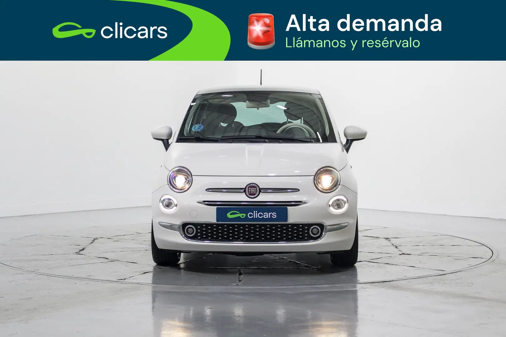 Fiat 500 1.0 Hybrid Monotrim 52kW Blanco - 2