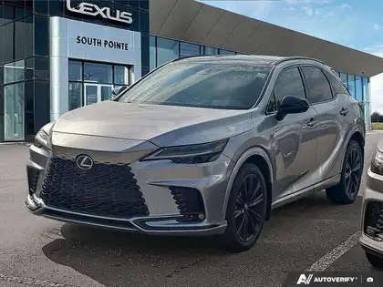 Silver 2024 Lexus RX Hybrid SUV / Crossover  6-Speed Automatic