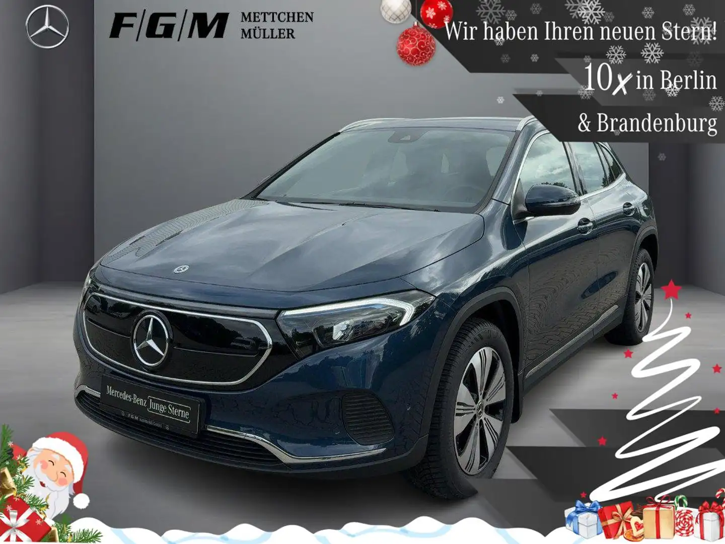 Mercedes-Benz EQA 250 Progressive TWA|AHK|Sitzhz|EASY-PACK Azul - 1