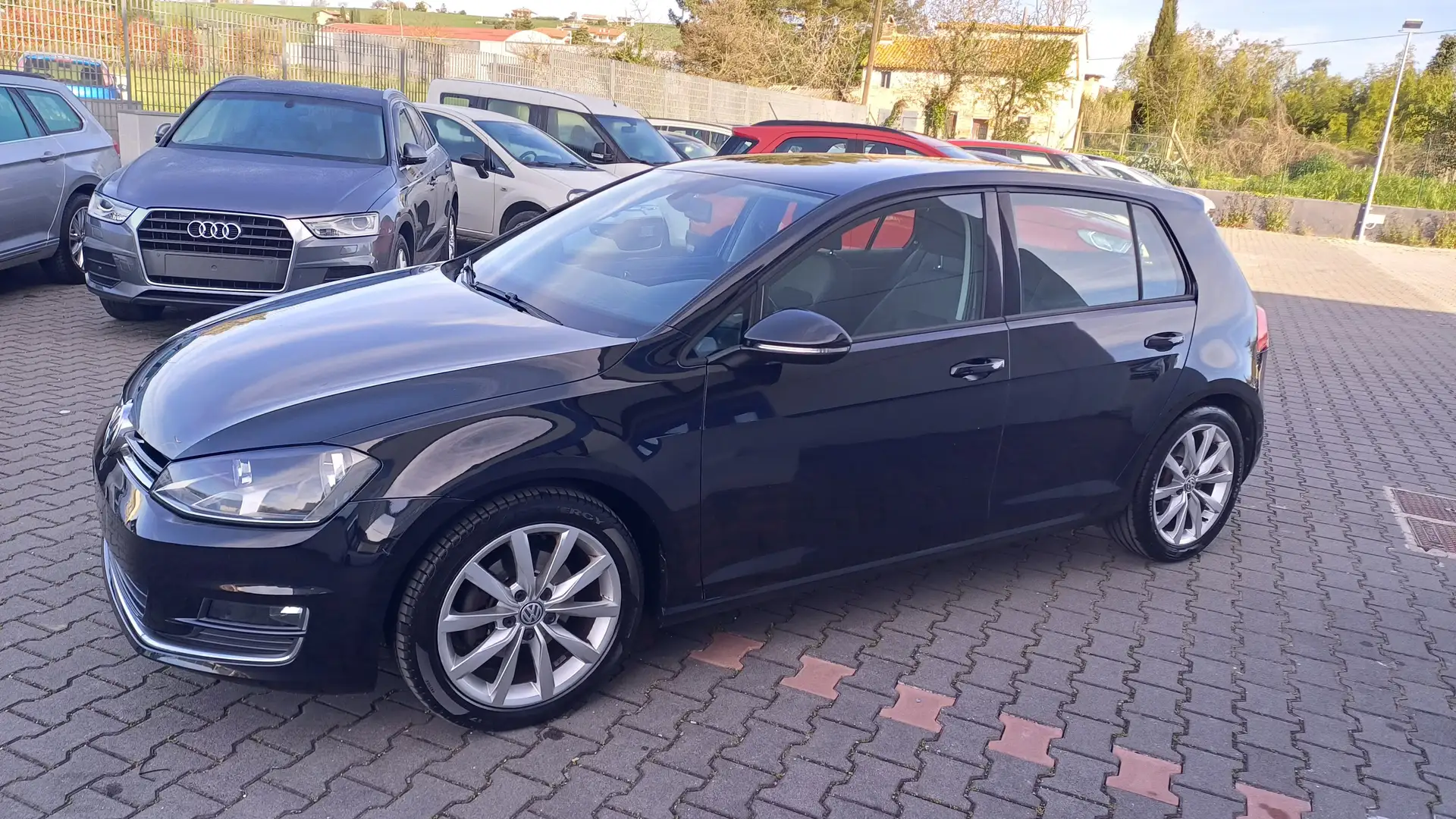 Volkswagen Golf 5p 2.0 tdi Highline 150cv Zwart - 2