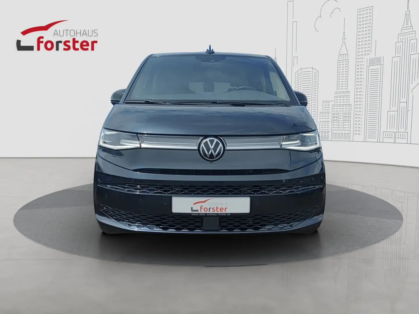 Volkswagen T7 Multivan Style lang AHK ACC LED Matrix Kamera Bleu - 2