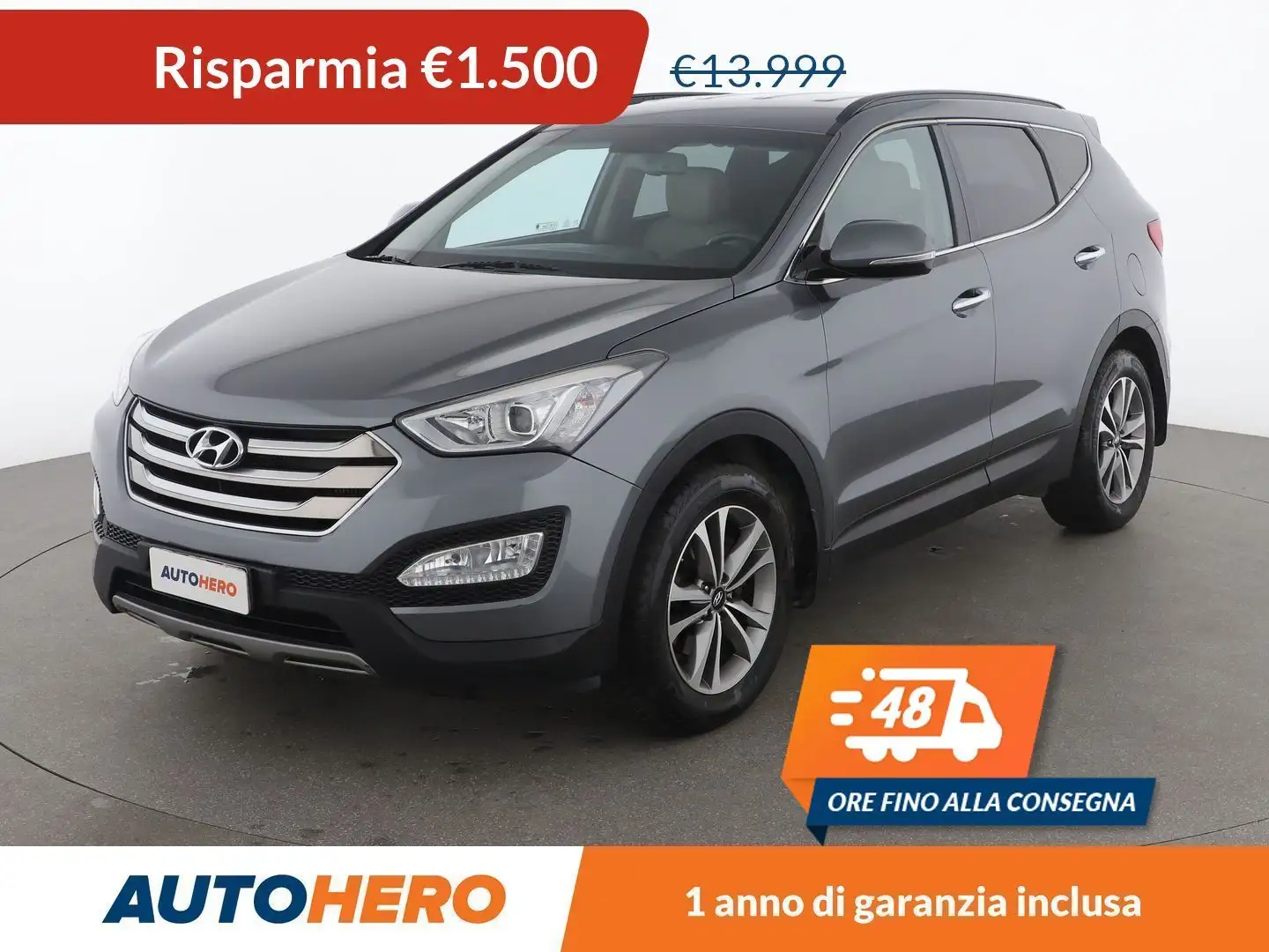 Hyundai SANTA FE 2.2 CRDi Style A/T 4WD Grau - 1