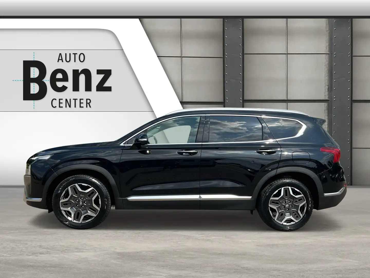 Hyundai SANTA FE 1.6 T-GDI PRIME HEV 4WD *LED*NAVI*LEDER*PANO* Schwarz - 2