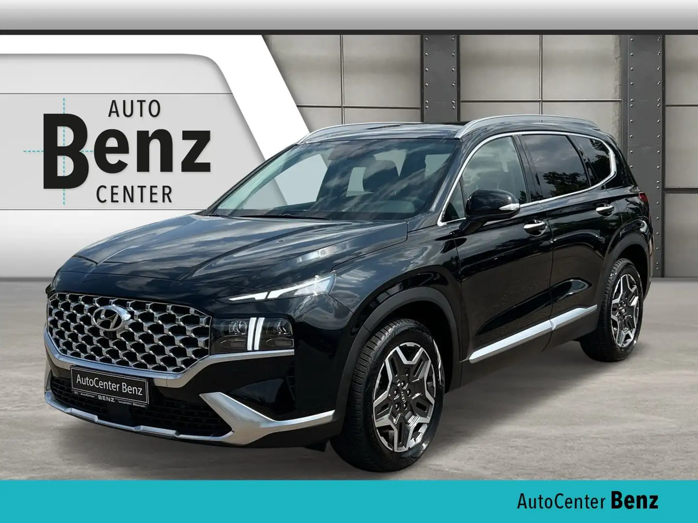 Hyundai SANTA FE 1.6 T-GDI PRIME HEV 4WD *LED*NAVI*LEDER*PANO* Negro - 1
