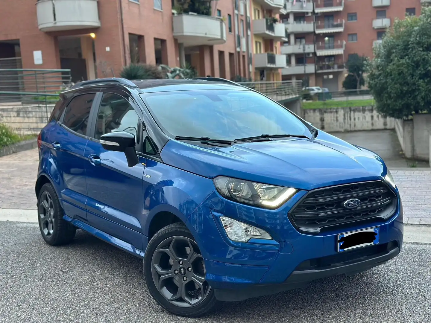 Ford EcoSport EcoSport 2018 1.5 ecoblue ST-Line Black Edition s Blu/Azzurro - 2