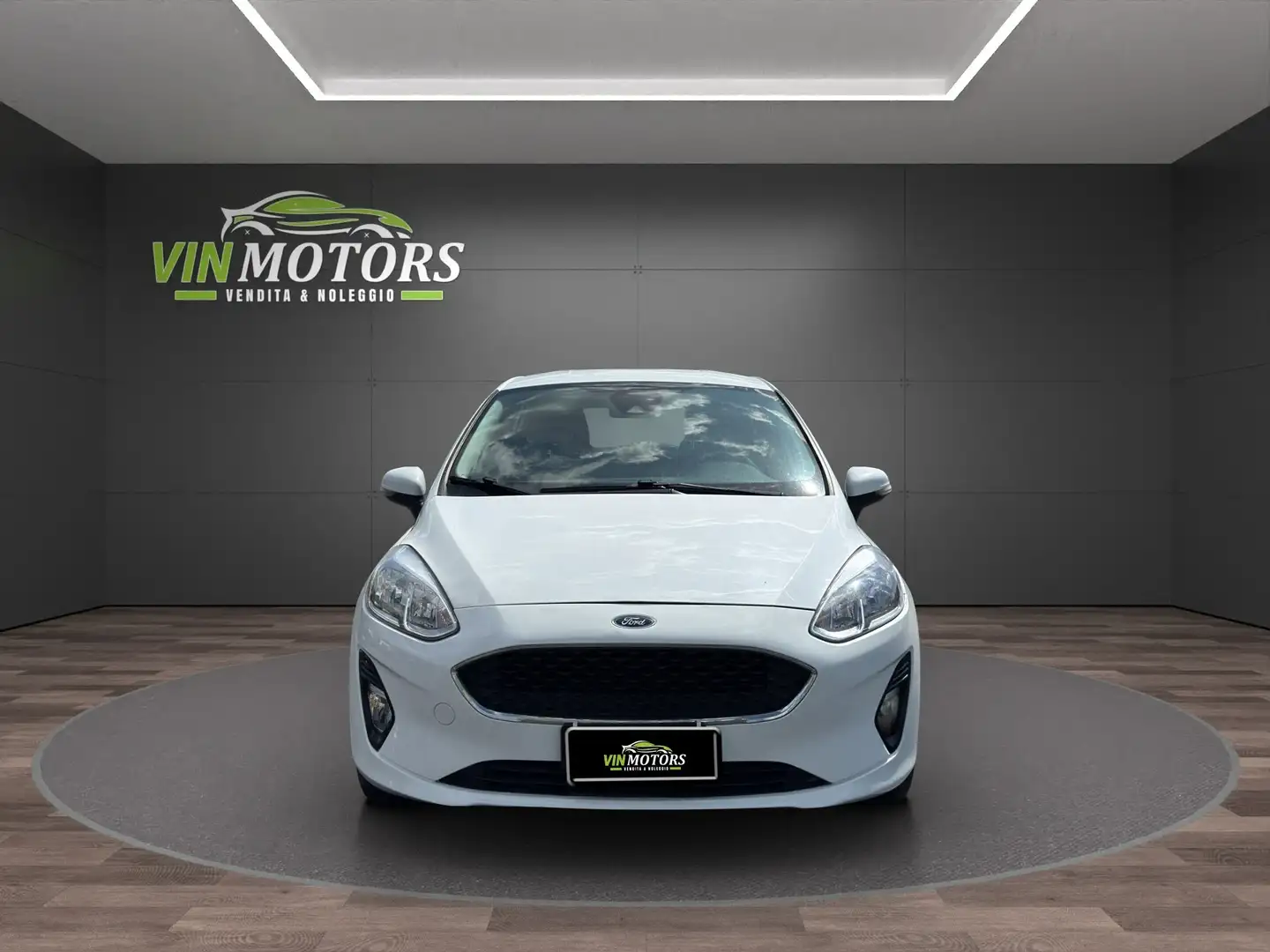 Ford Fiesta Fiesta 5p 1.5 ecoblue Vignale s Blanc - 1