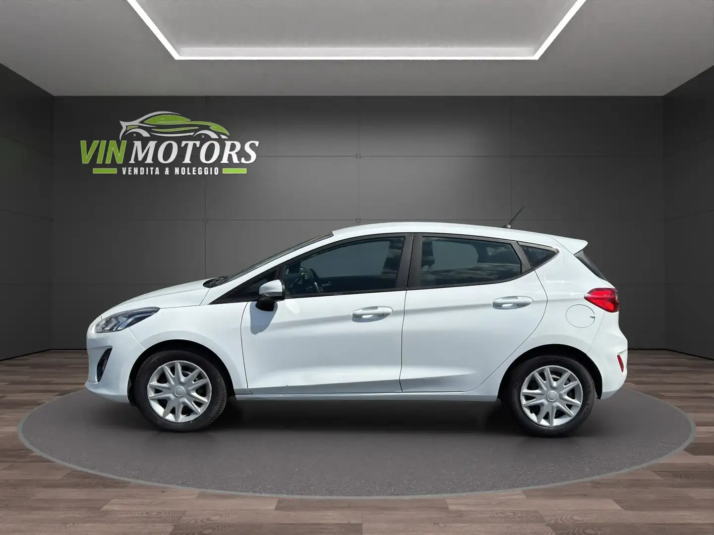 Ford Fiesta Fiesta 5p 1.5 ecoblue Vignale s Blanc - 2