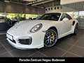 Porsche 991 (911) Turbo S/Servolenkung+/Active Safe/HomeLink Weiß - thumbnail 1