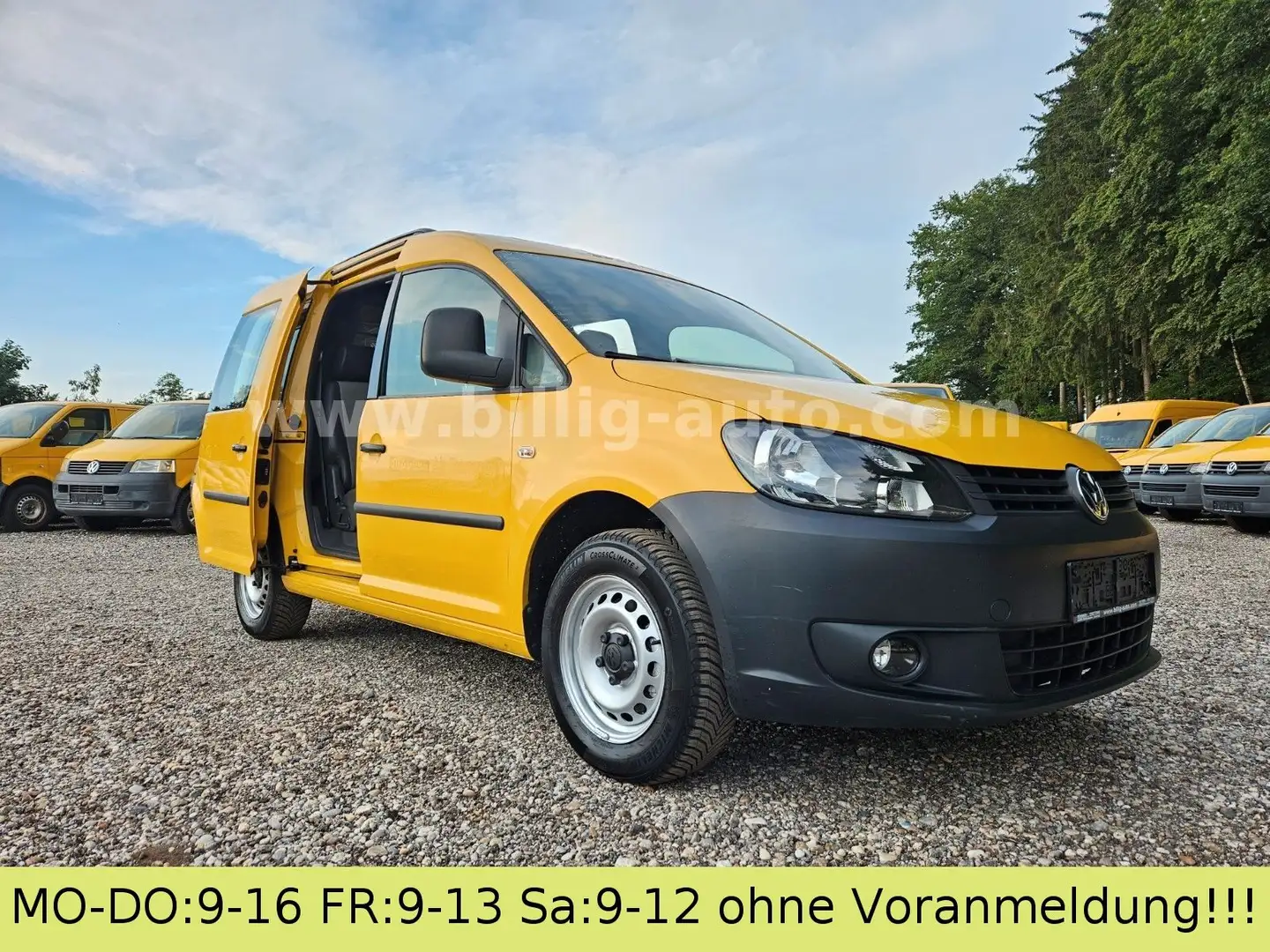 Volkswagen Caddy 2.0TDI KLIMA Stdhzg. AHK Bluetooth LÜFTER Yellow - 2