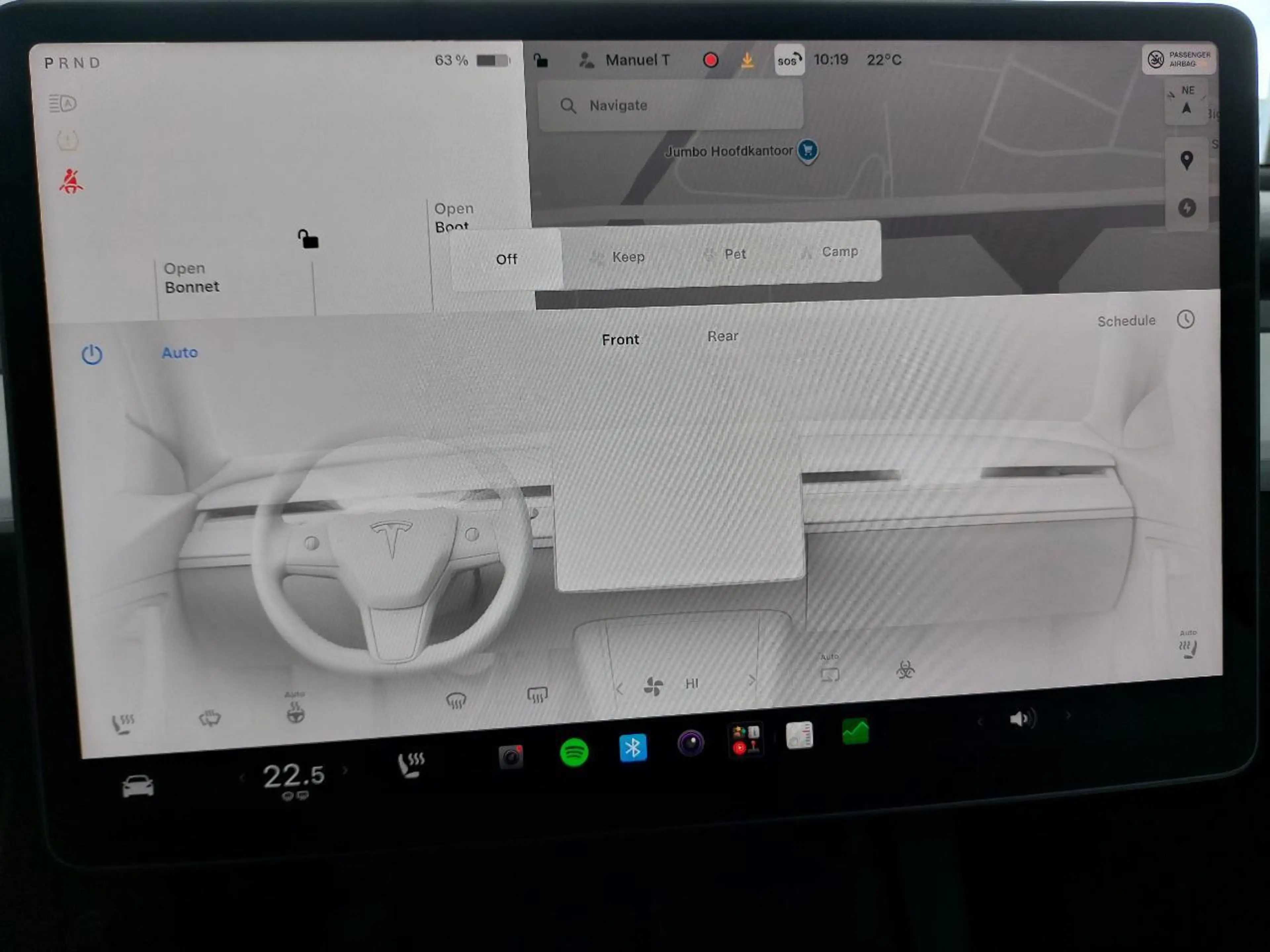 Tesla Model Y Long Range AWD 351pk 92,9% SoH [ WIT LEDER+QUICKSI — photo 16