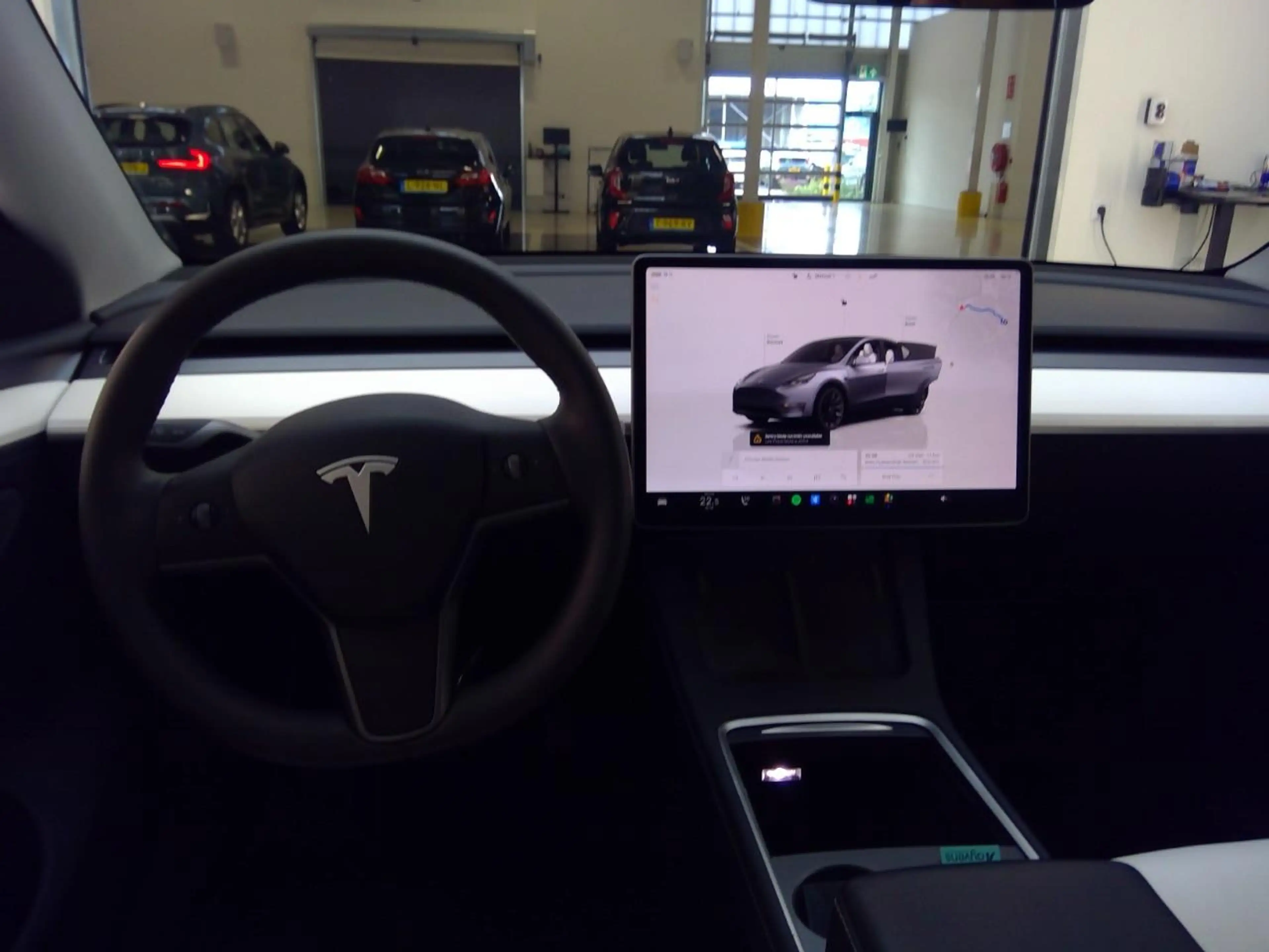 Tesla Model Y Long Range AWD 351pk 92,9% SoH [ WIT LEDER+QUICKSI — photo 4