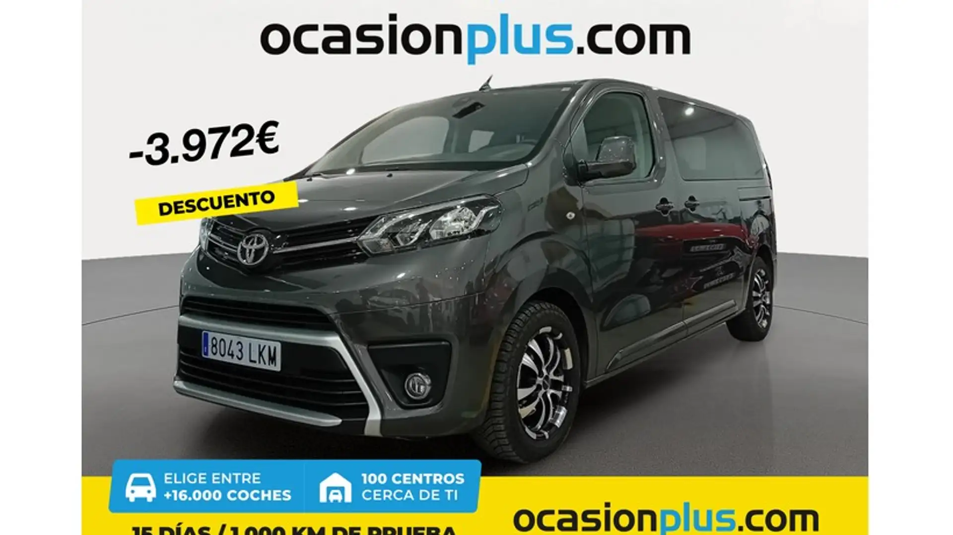 Toyota Proace Shuttle L2 2.0D 8pl. Pack Active 150 Gri - 1