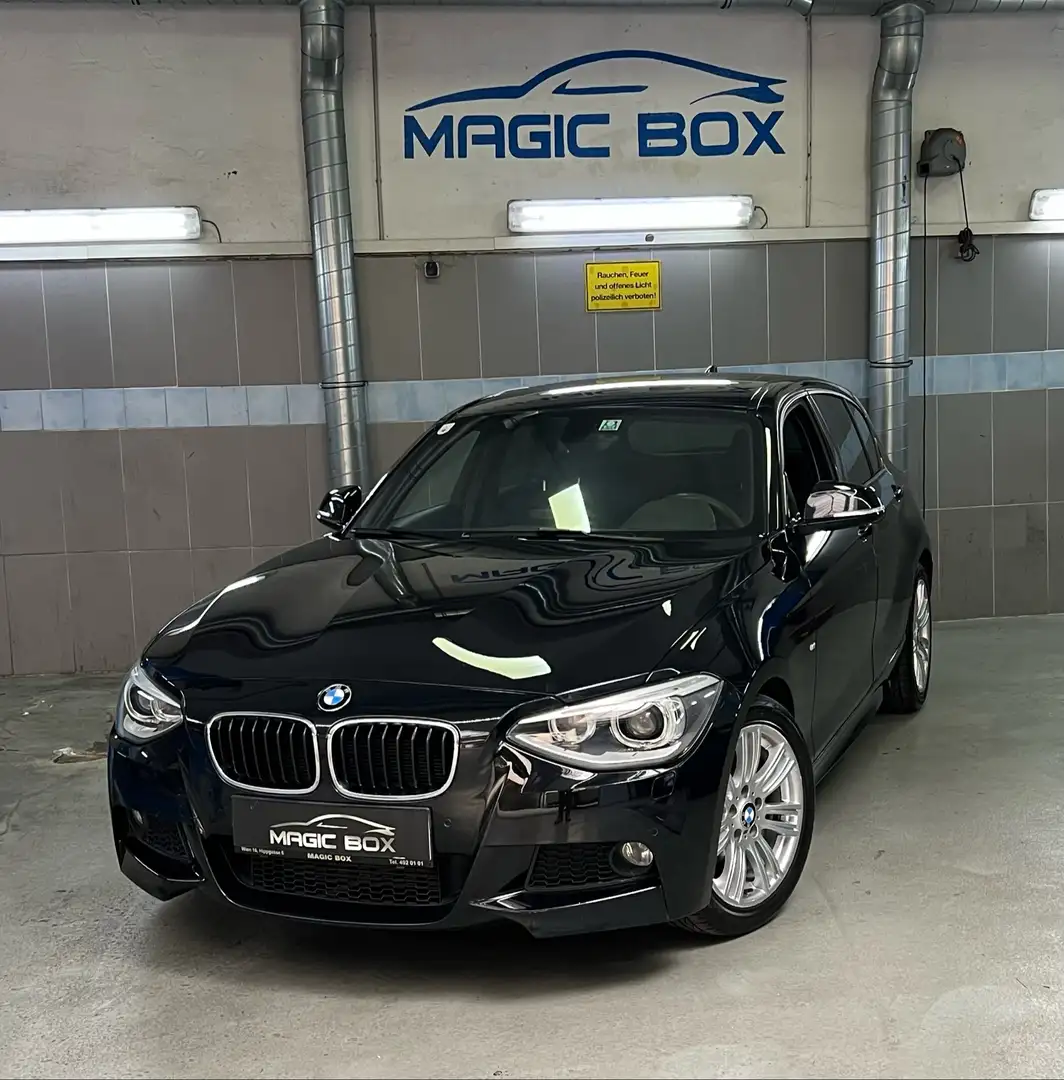 BMW 116 *M-Paket ab Werk*ALCANTARA*XENON*NAVIGATION* Schwarz - 1