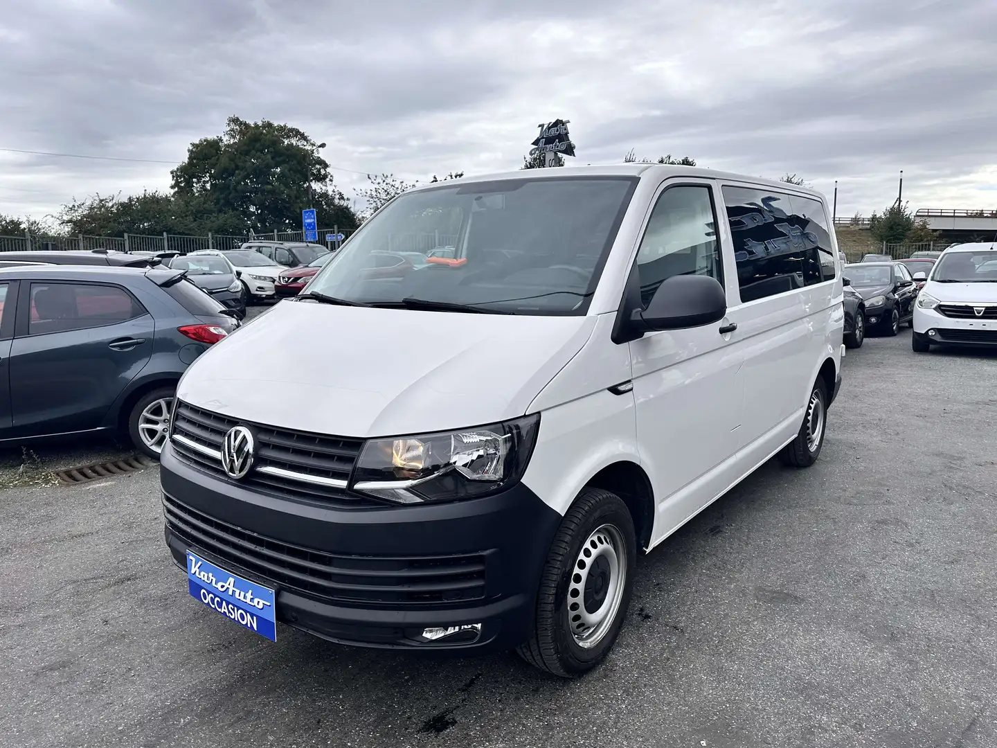 Volkswagen T6 Kombi 2.0 TDi SCR BMT DSG (EU6d-TEMP) Blanc - 2