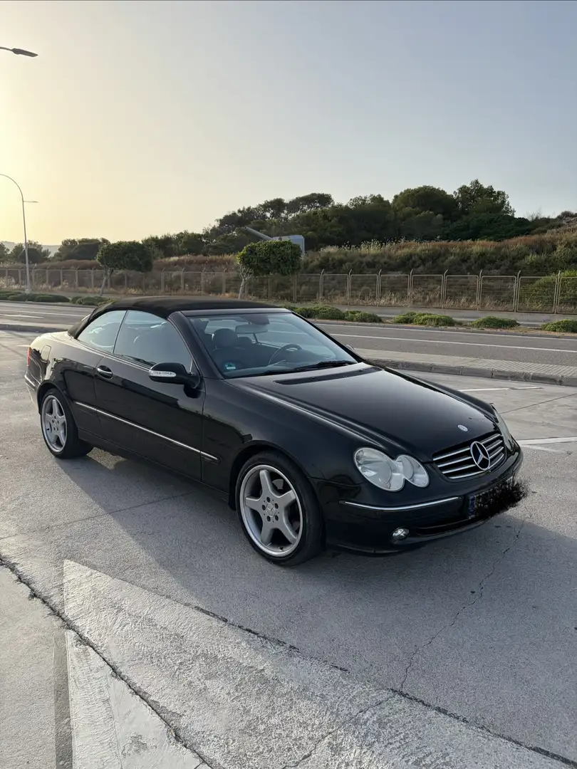 Mercedes-Benz CLK 200 CLK 200 Kompressor Avantgarde Cabrio Automático Negro - 2