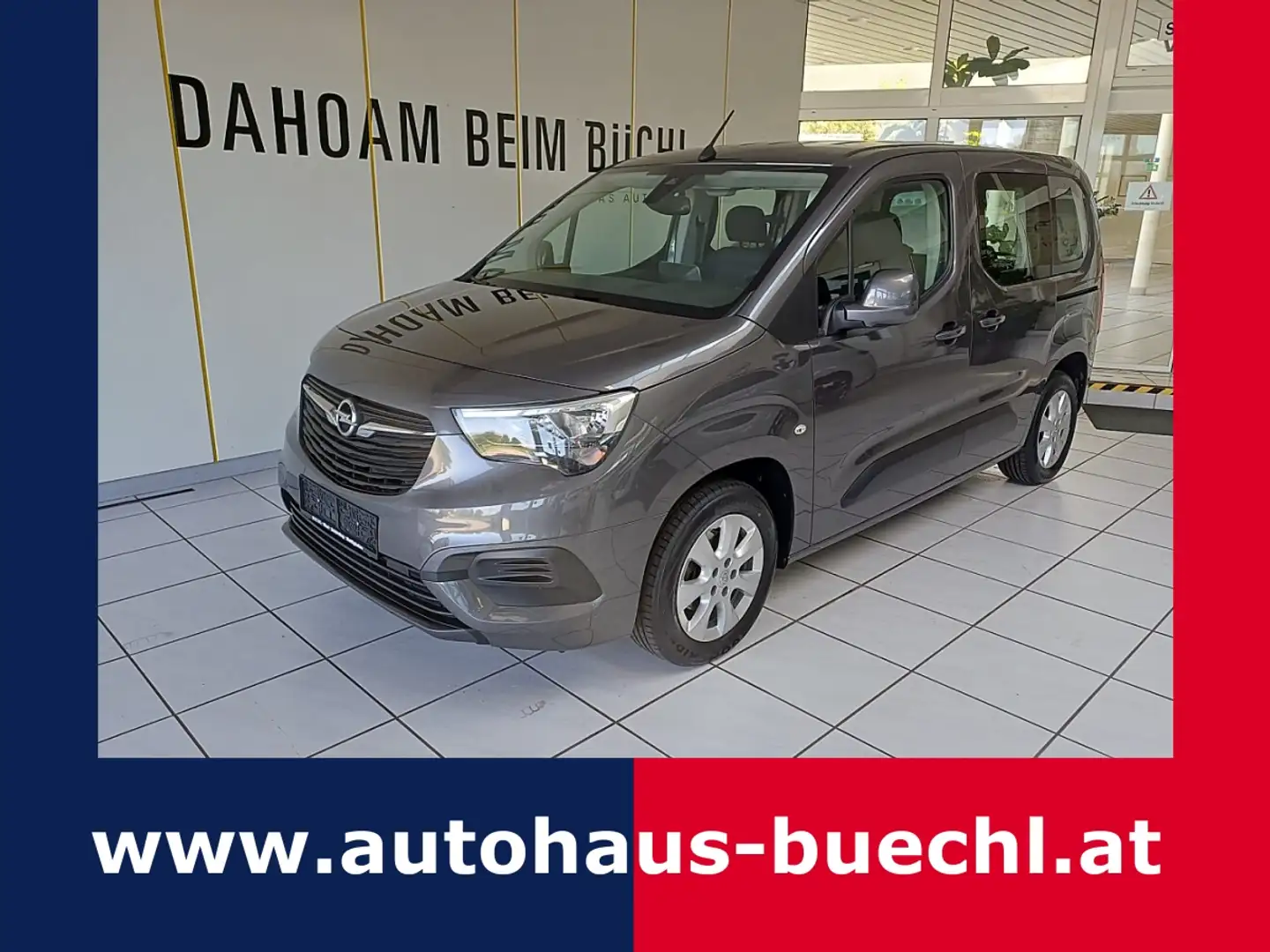 Opel Combo Life 1,2 Turbo L1H1 Edition Grau - 1