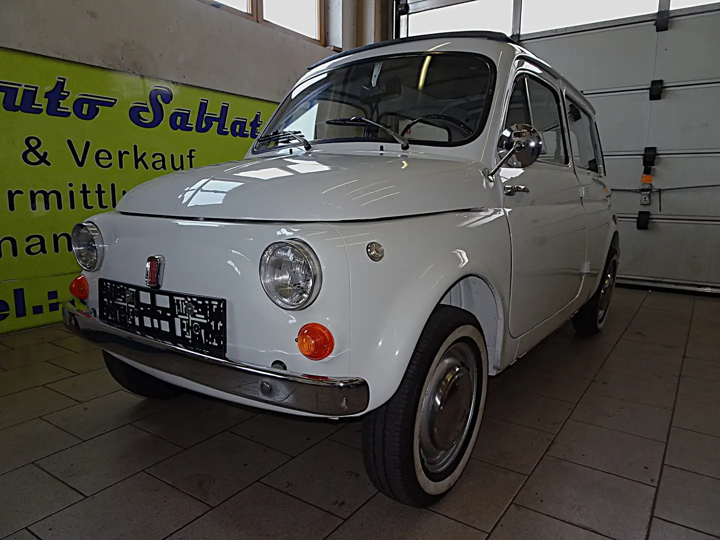 Fiat 500 Giadinera Weiß - 1