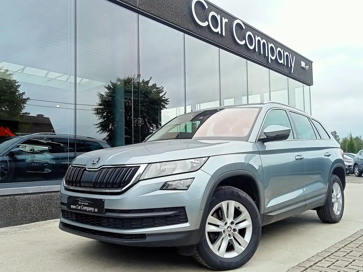 Skoda Kodiaq 2.0 CR TDi DSG 7PL*PANO*GPS*CAM*TREKH*DAB*PHONELIN Gris - 1