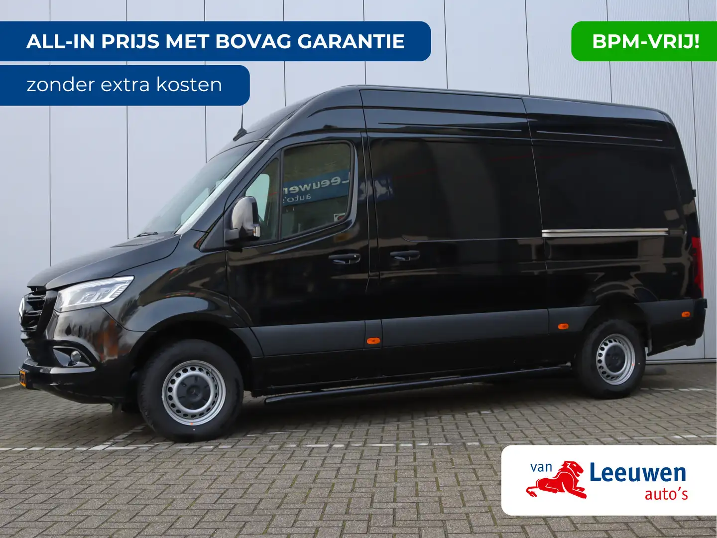 Mercedes-Benz Sprinter 315 L2H2 RWD | 2 schuifdeuren | LED | Trekhaak | S Negru - 1