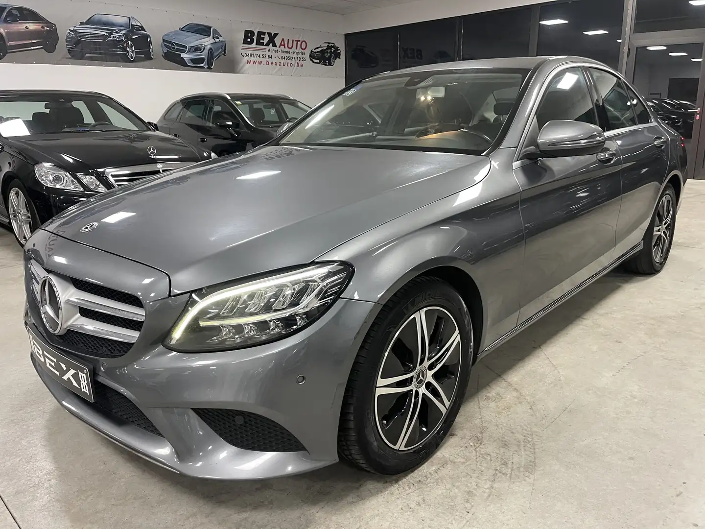 Mercedes-Benz C 200 C 200d*1ERPROP*NEWLIFT*BOITEAUTO*LEDMATRIX*CUIR* Gris - 1