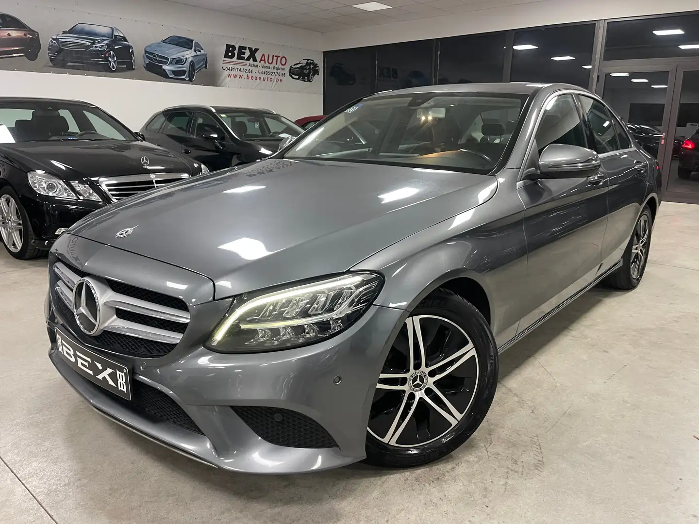 Mercedes-Benz C 200 C 200d*1ERPROP*NEWLIFT*BOITEAUTO*LEDMATRIX*CUIR* Gris - 2