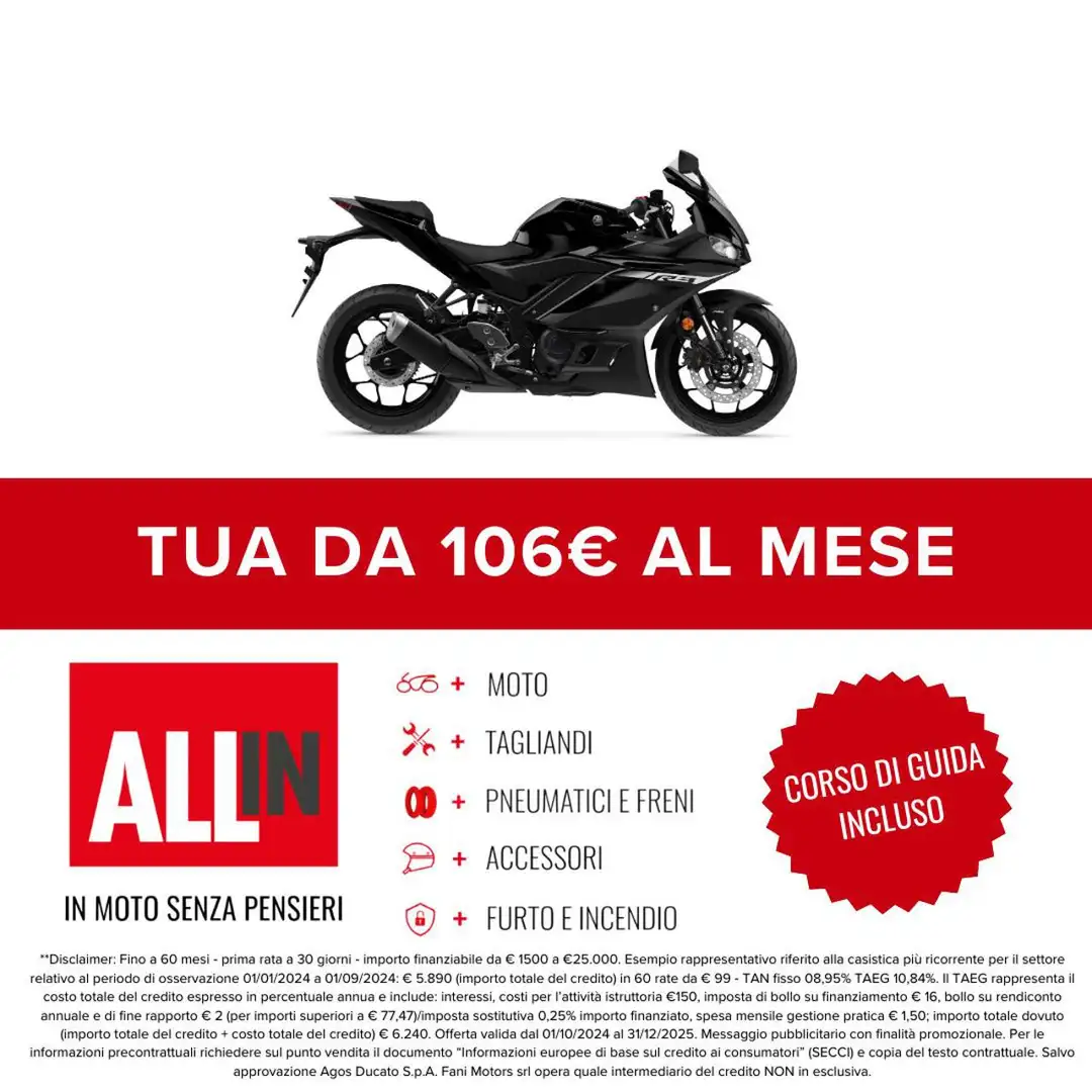 Yamaha R 3 2024 Schwarz - 2