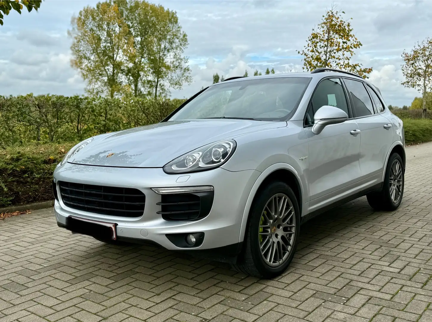 Porsche Cayenne Cayenne S E-Hybrid Platinum Edition Срібний - 2