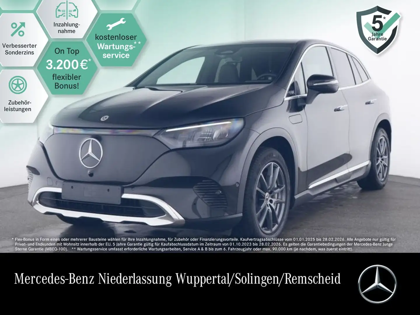Mercedes-Benz EQE SUV EQE 300 AVANTG+LED+KAMERA+TOTW Noir - 1