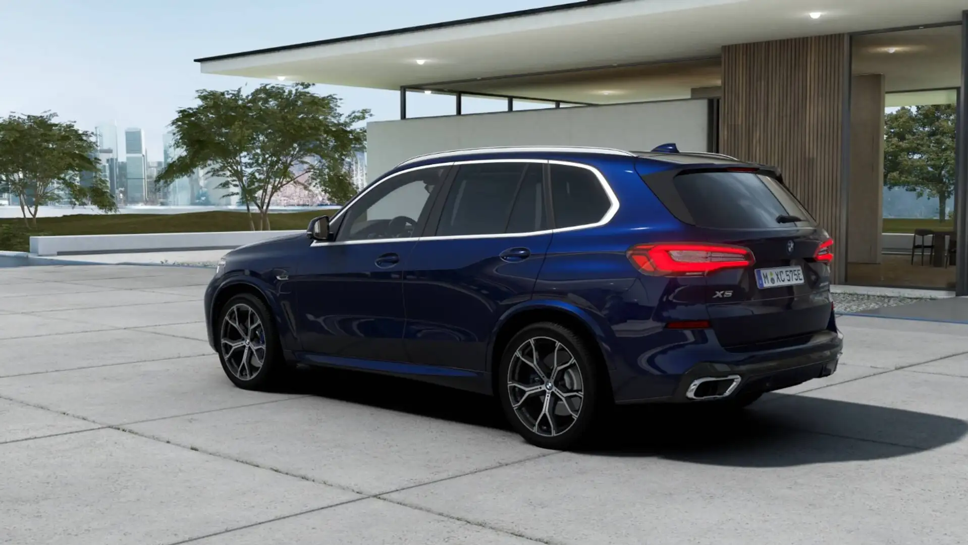 BMW X5 xDrive45e ///M Sport SkyL. Luftfw. Laser ACC Blau - 2