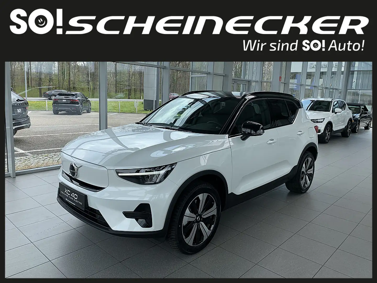 Volvo XC40 Recharge Pure Electric 78kWh Recharge Twin Plus Weiß - 2